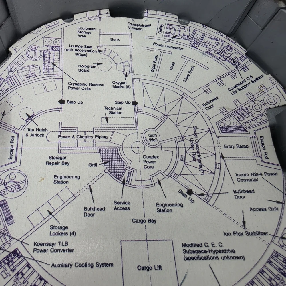 Star Wars Falcon Spaceship Toy